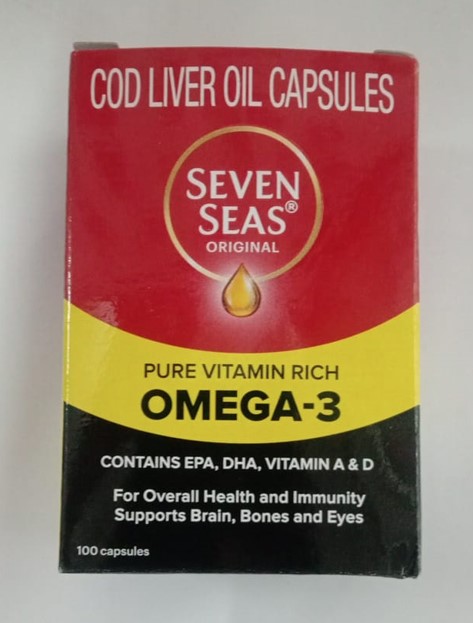 Sevenseas Cod Liver Oil Capsule Pack Of 2