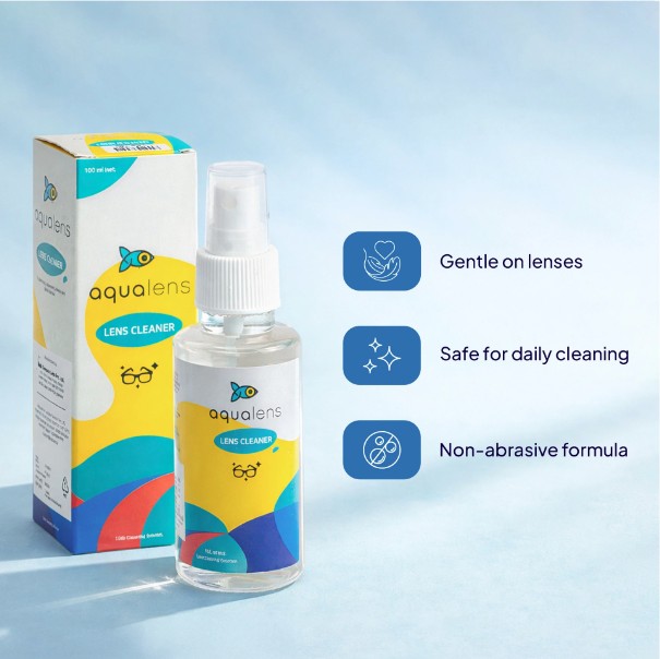 Aqualens Spectacle lens cleaner , 100 ML PACK