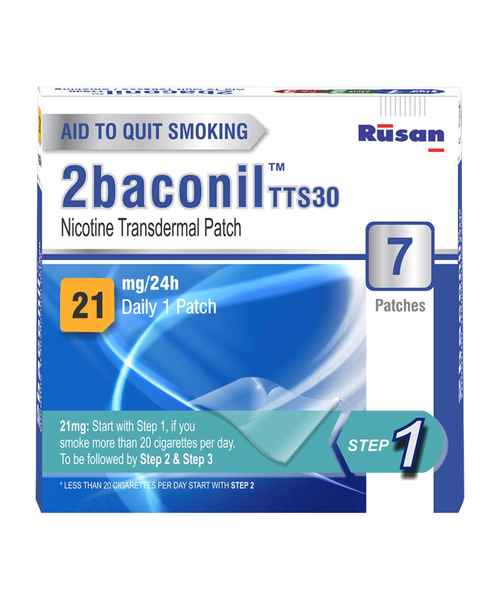 2BACONIL TTS30 21MG PATCH