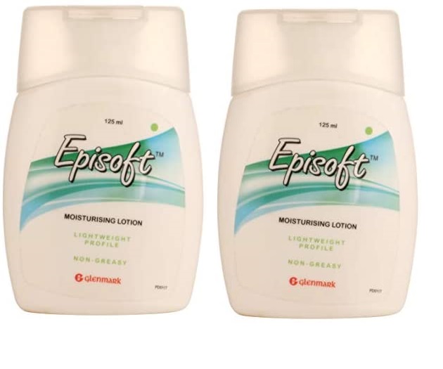 Episoft moisturising lotion 125ml Pack Of 2