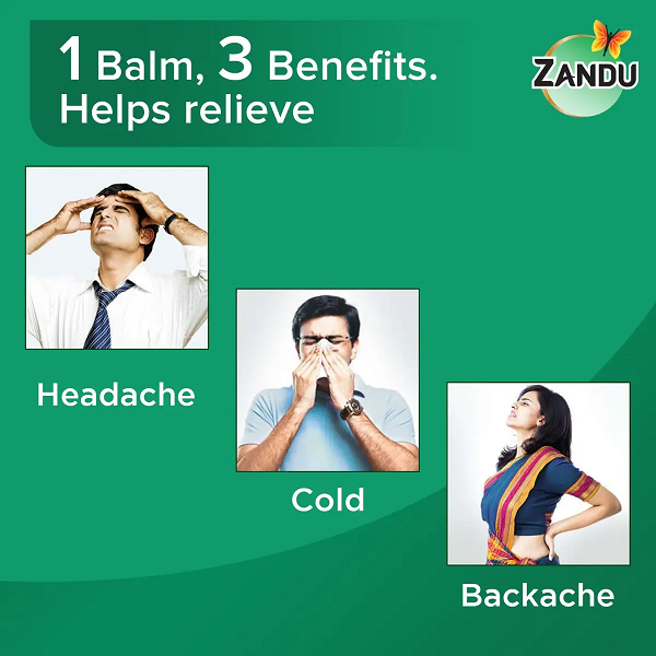 Zandu Balm 25ml Pack Of 3