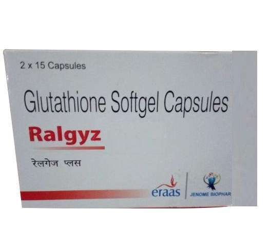 Glutathione Ralgyz  Softgel Capsules Pack of 15 casp