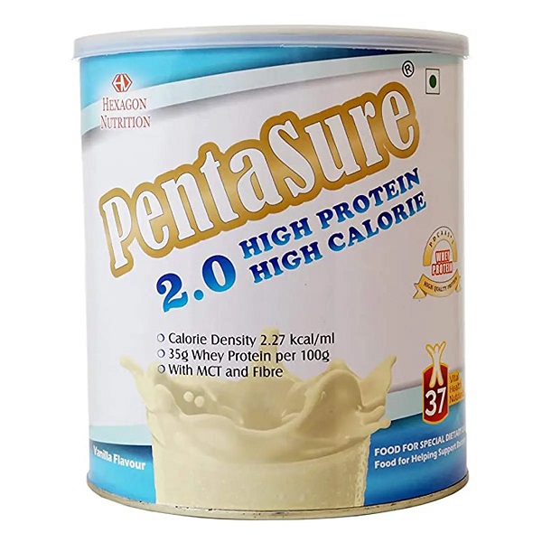Pentasure 2.0 Vanilla Flavour High Protein Powder 1Kg