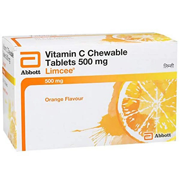 Limcee 500mg Chewable Orange Tablet 15's