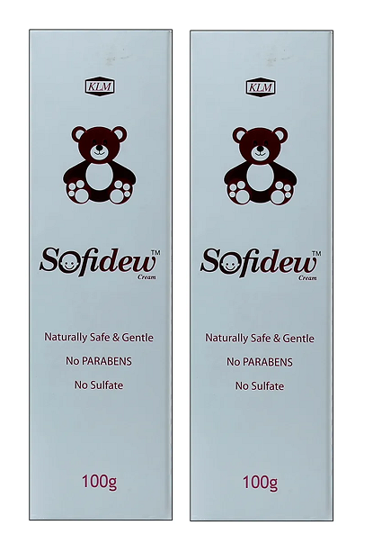 Sofidew Moisturizing Cream 100gm Pack Of 2