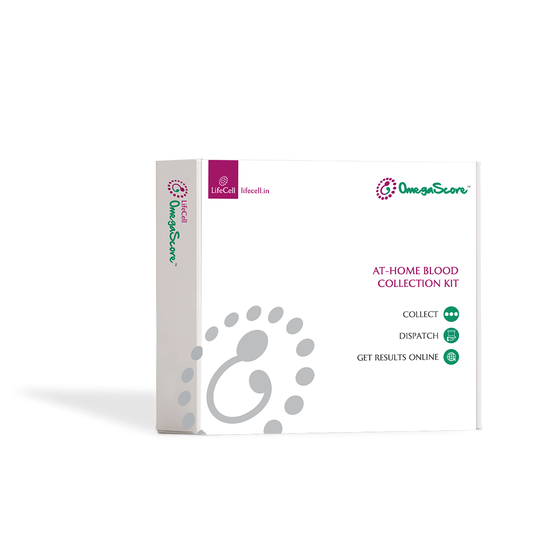 LifeCell OmegaScore P Blood Sample Collection Kit to Track DHA Levels During Pregnancy