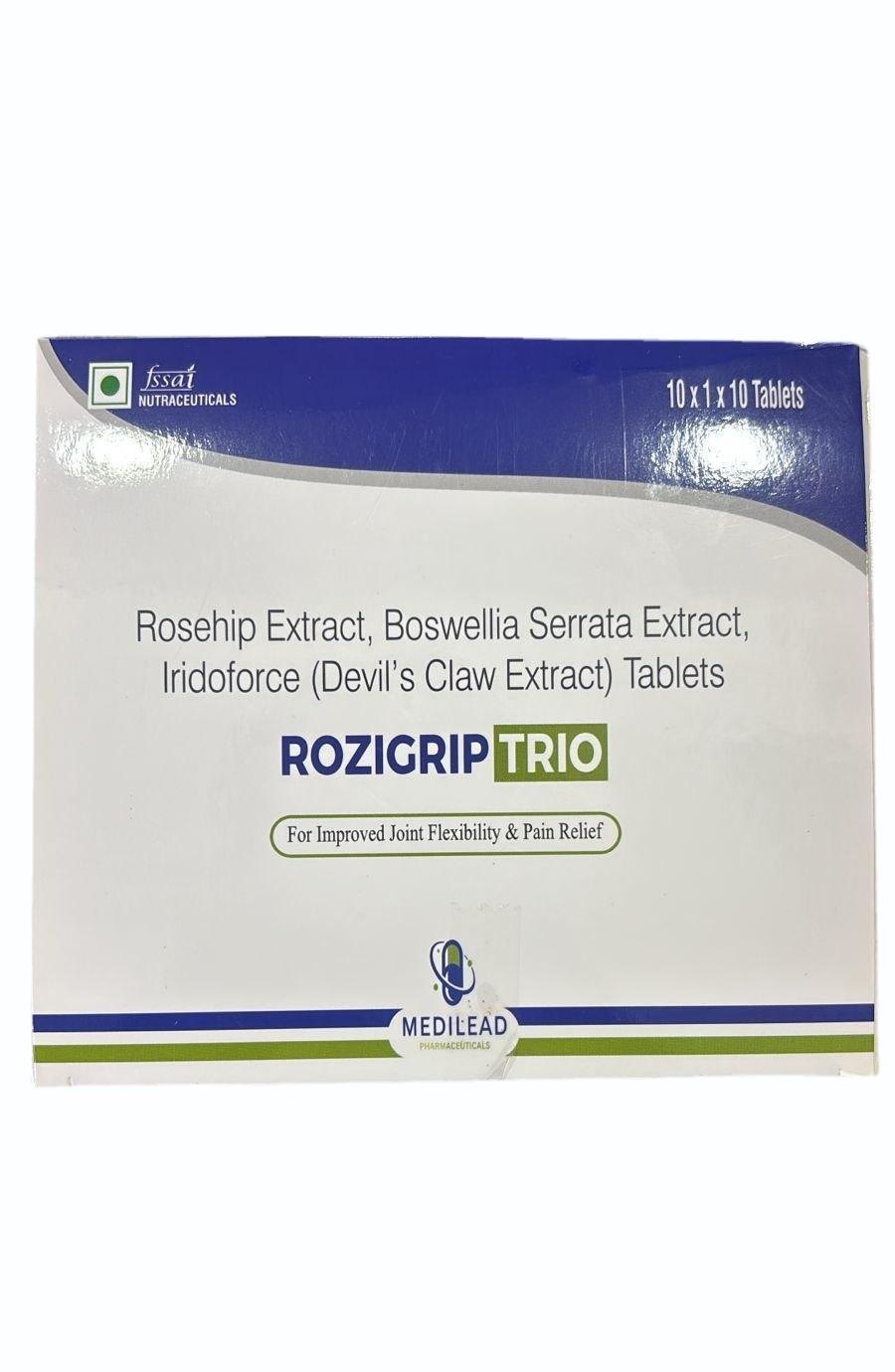 Rozigrip Trio Tablet 1x10 Tablets