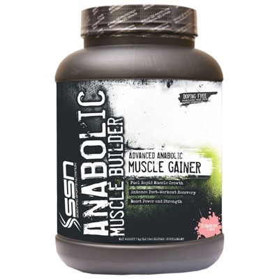 SSN Anabolic Muscle Builder XXXL 2.2 Lbs (Strawberry)