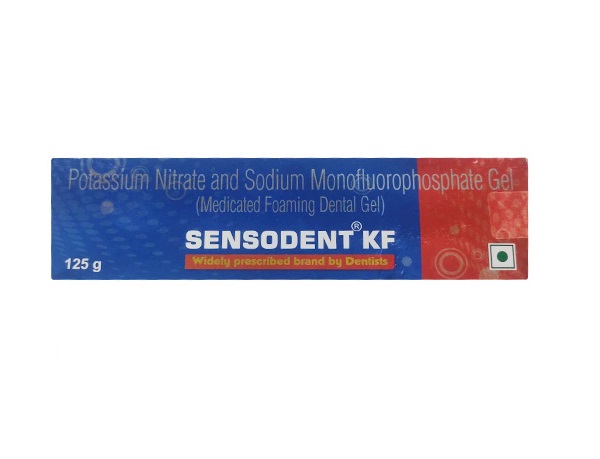 Sensodent KF Medicated Foaming Dental Gel 125gm