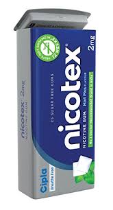 Nicotex tin mint plus flavour Pack of 4