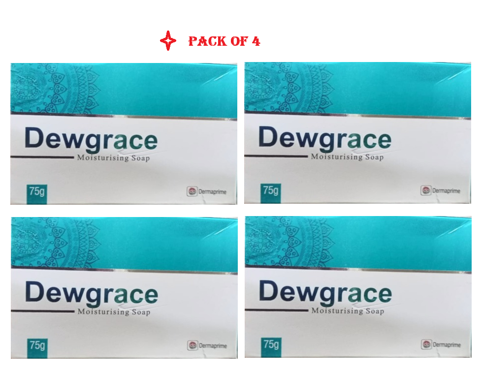 Dewgrace Soap 75g Pack of 4