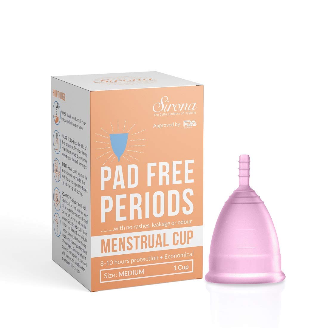 menstrual cup PAD FREE PERIODS