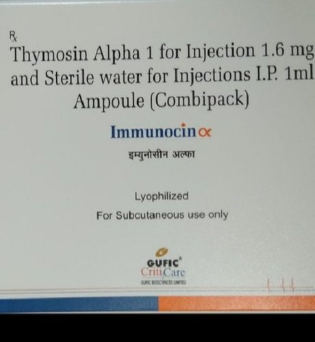  Immunocin Alpha 1.6 mg Injection -(Thymosin )