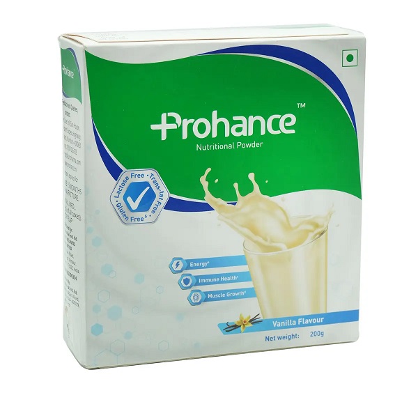 Prohance Vanilla Powder 200gm Pack Of 2