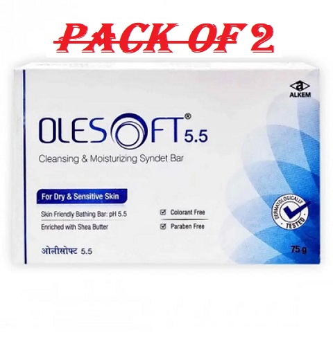 Olesoft Soap 75gm  Pack Of 2