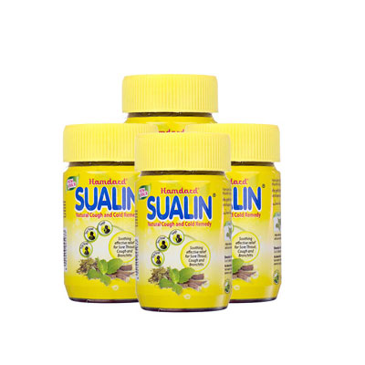 SUALIN  Natural Couch And Cold Remedy 60 Cap Pack of 3