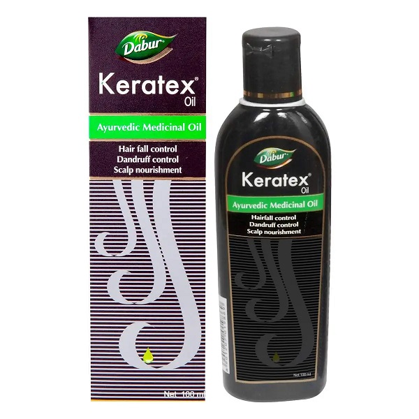 Dabur Keratex Ayurvedic Medicinal Oil 100ml Pack Of 4