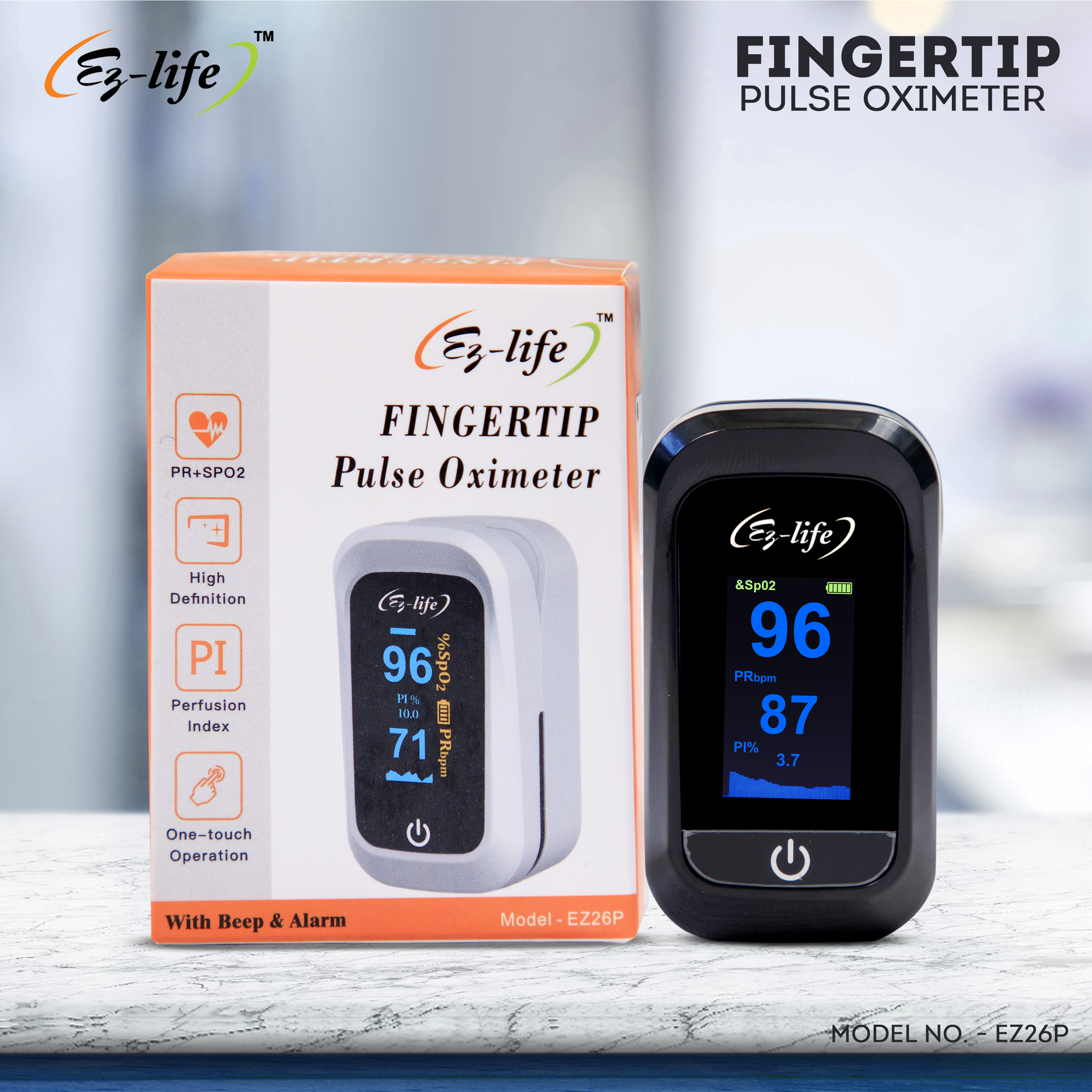 Fingertip Pulse Oximeter