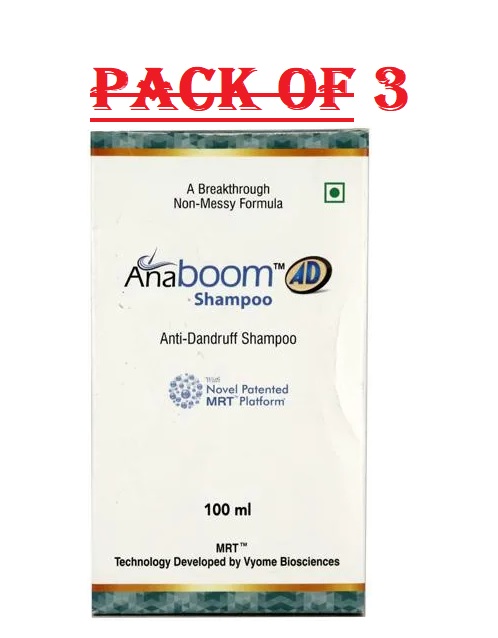 Anaboom AD Shampoo 100ml Pack Of 3