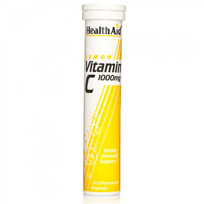 Health Aid Vitamin C Lemon 20s Tablets