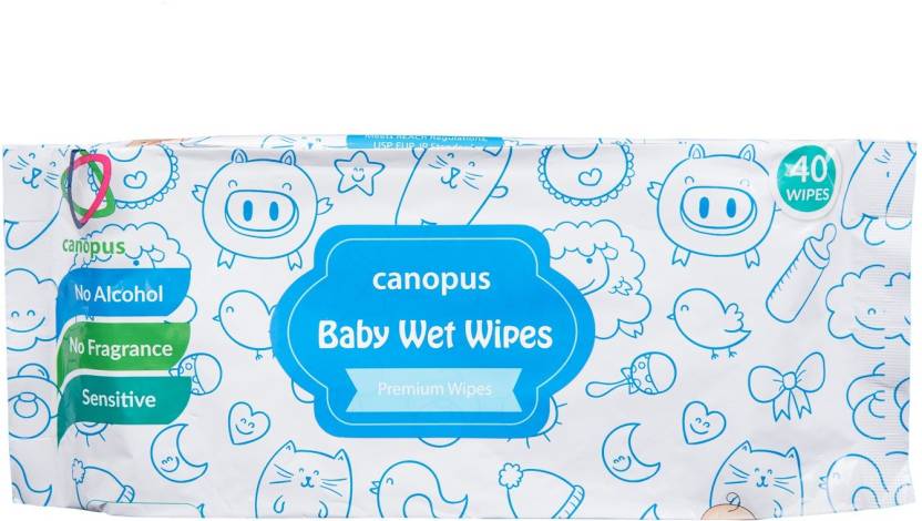 canopus Baby wet wipes premium wipes 20 wipes pack of 2