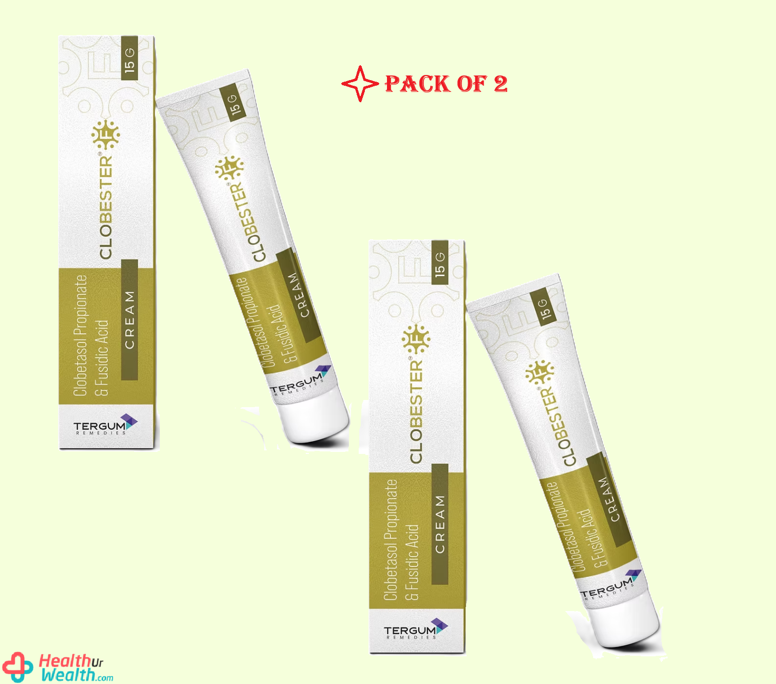 Clobester F Cream pack of 2