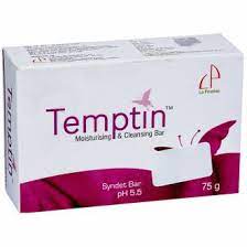 Temptin Moisturising And Cleansing Bar 75gm