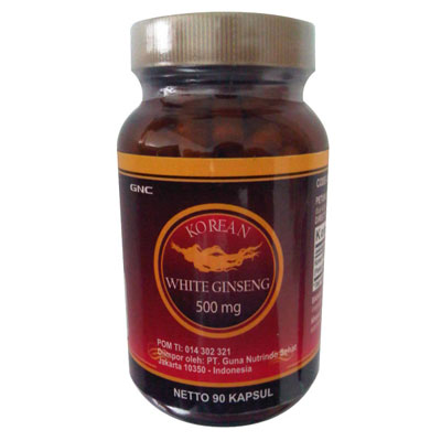 GNC Korean White Ginseng Root 90s