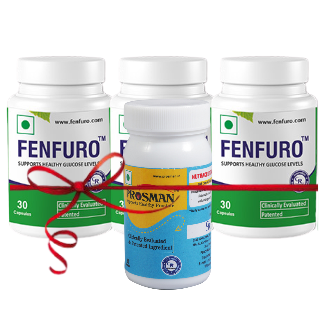 fenfuro 30capsules pack of 3 and Prosman nutraceutical Capsules 60's 