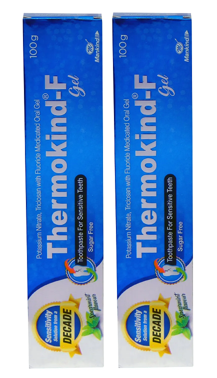 Thermokind F Dental Gel 100gm Pack Of 2