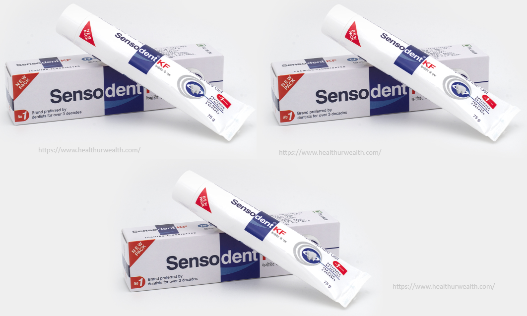 Sensodent KF Tothpaste 75gm Pack Of 3