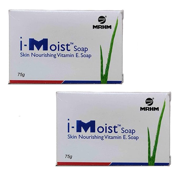 I-Moist Soap 75gm Pack Of 2