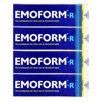Emoform R Toothpaste 150gm Pack Of 4