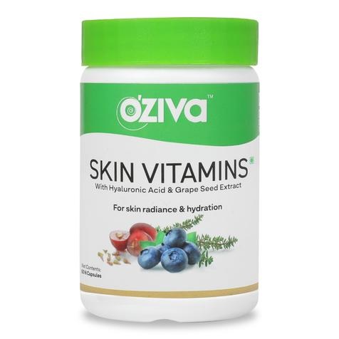 OZiva Skin Vitamins 60 Capsules