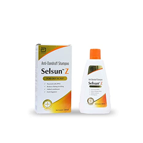 SELSUN Z ANTI DANDRUFF SHAMPOO FOR OILY SCALP 120ML