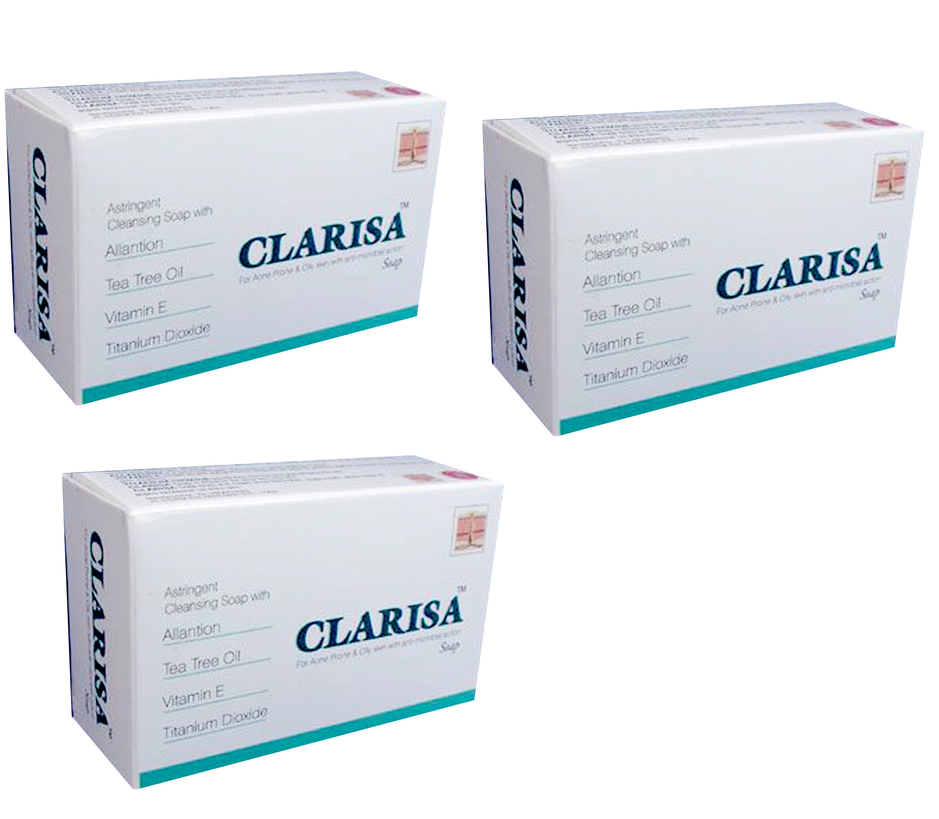 Clarisa Soap 75gm Pack Of 3