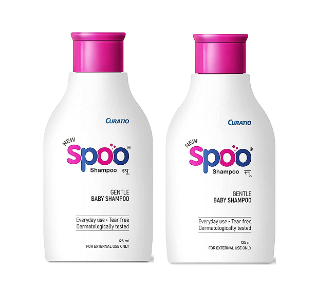 Spoo Gentle Baby Shampoo 125ml Pack Of 2