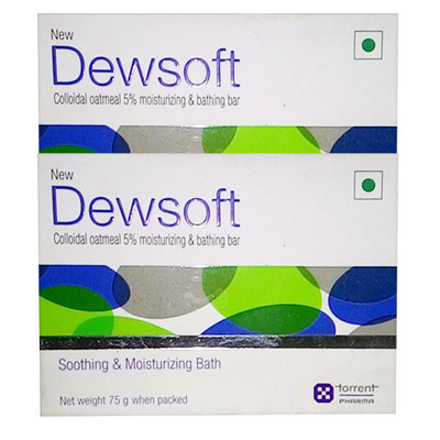 Dewsoft Soap 75 gm pack of 2