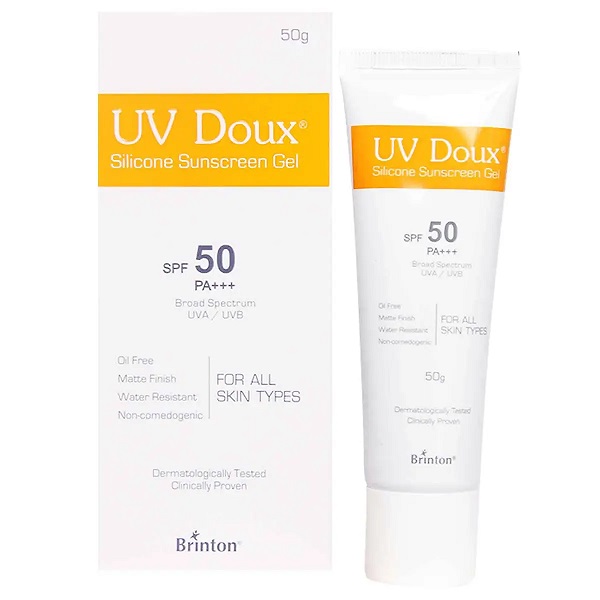 UV Doux Spf 50 Silicon Sunscreen Gel 50gm