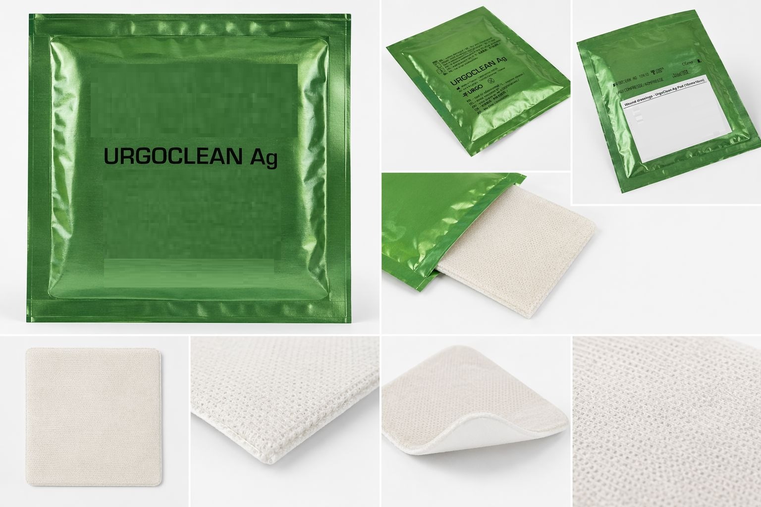 UrgoClean Ag Pad - (10cmx10 cm)