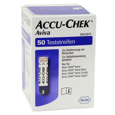 Accu-Chek Aviva Test Strips, 50 Count