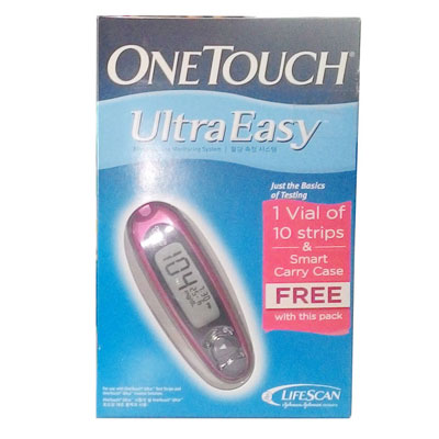 OneTouch UltraEasy Metera Smart 1Vial Of 10 Strips Free