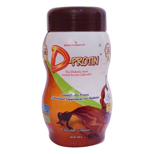 D Protin Chocolate Powder 500gm