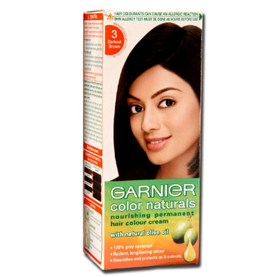 Garnier Color Naturals Hair Color (Darkest Brown)