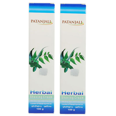 Herbal Shaving Cream 100 gm Pack Of 2