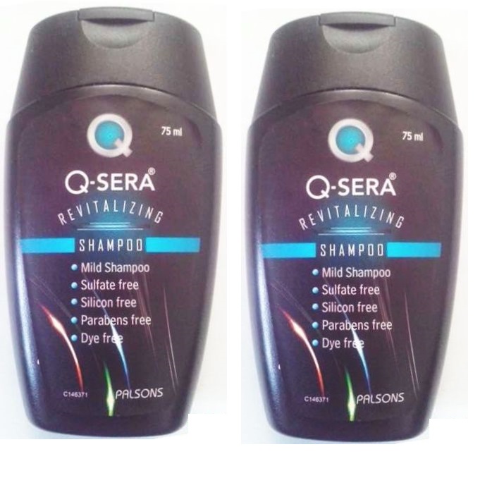 Q-Sera Revitalizing Shampoo 75ml Pack Of 2