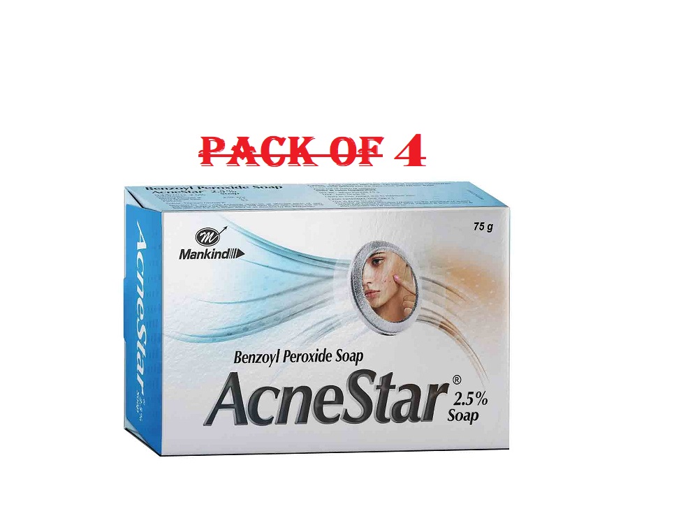 Acnestar Soap 75gm Pack Of 4