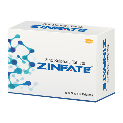 Zinfate zinc sulphate Tablets USP pack of 90