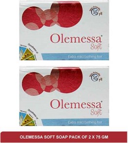 Olemessa Soft Soap 75gm Pack of 2