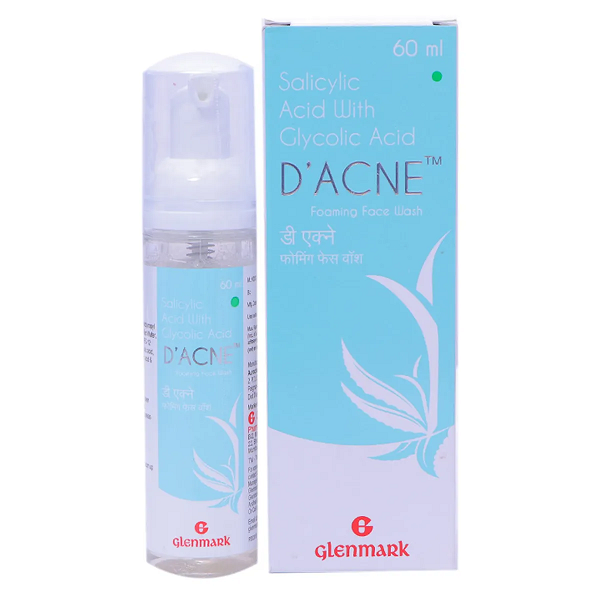 D'Acne Foaming Face Wash 60ml